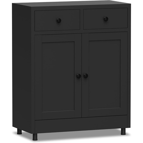 Metallschrank schwarz - schwarz, 2